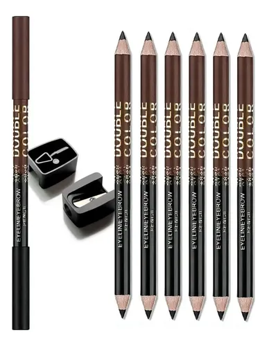 Lápiz Multipropósito 6 Piezas Fangtangdi Black+brown