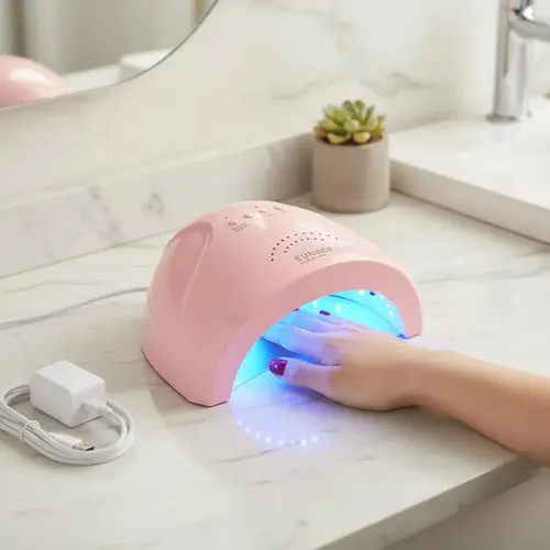 Cabina para uñas SunOne rosa