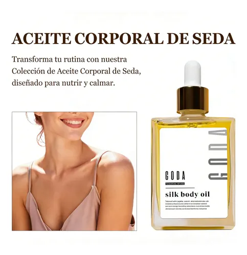Aceite Corporal Silk Body Oil Para Mujer, Fórmula Hidratante