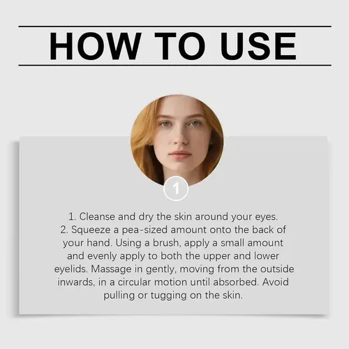 Crema Para Ojos Ggvtrend, Cuidado Suave, Hidrata La Piel