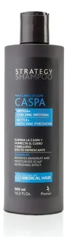 Strategy Shampoo Para Cabellos Con Caspa X 300ml Plumari