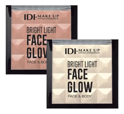 Iluminador en Polvo IDI Make Up para Rostro y Cuerpo