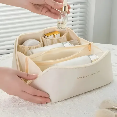 & Neceser Maquillaje Mujer De Viaje Con Cremallera *