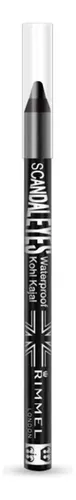 Lápiz Delineador De Ojos Rimmel Scandaleyes Kohl Kajal Black