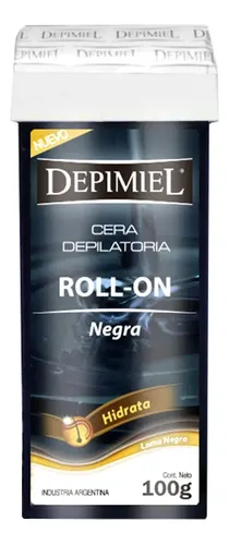Cera Depilatoria Roll-on Negra X100 G Depimiel X6 U