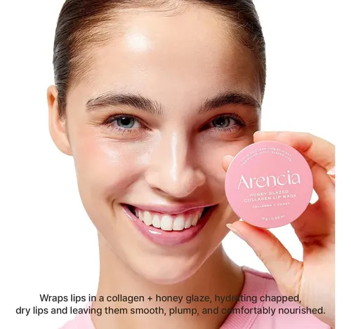 Arencia Honey Glazed Collagen Tratamiento Lip Labial Mask