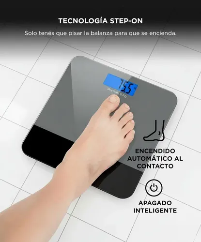Balanza De Baño Digital Personal Electronica Gadnic 180kg