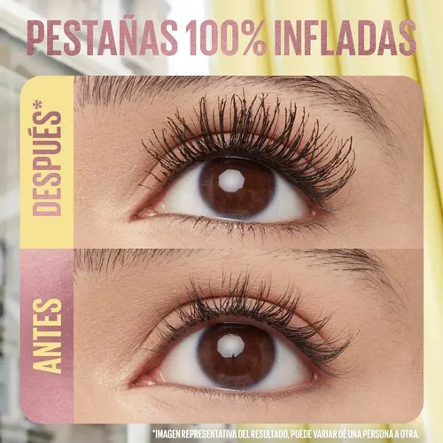Mascara De Pestañas Maybelline Colosal Bubble Wsh Very Black