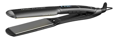 Plancha Gama X-Wide Digital Dual Plates 4D Negra