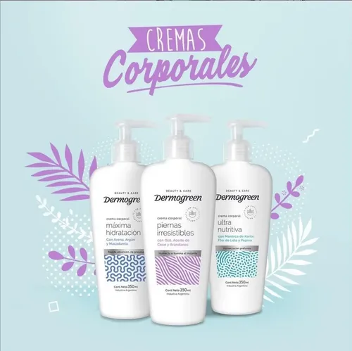 Dermogreen Crema Corporal Piernas Irresistibles 350ml