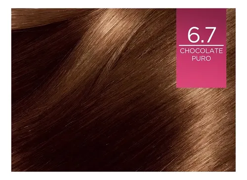 Kit Tintura Permanente L’ Oréal Paris Excellence Creme 6.7 Chocolate Puro