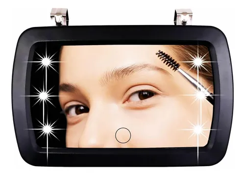 Espejo Cosmético Led Con Visera Solar For Coche