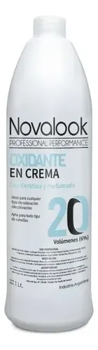 Agua De 20 Novalook Con Keratina 1 Litro