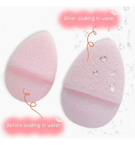 Esponja Facial Limpiador Exfoliante De Rostro Forma Gota