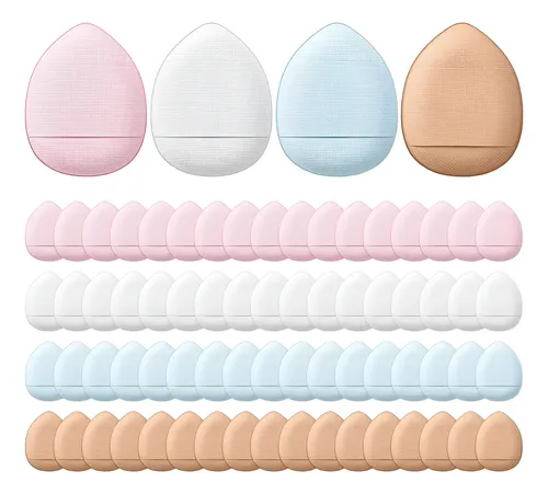 Gerrii 72 Pcs Finger Powder Puff Mini Makeup Sponge Soft …
