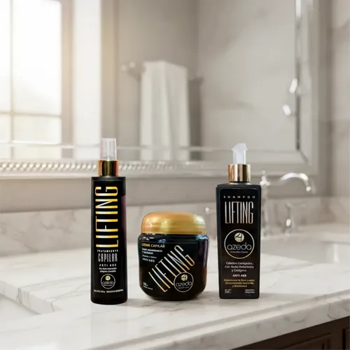 Crema De 500g + Shampoo + Tratamiento Lifting Azeda