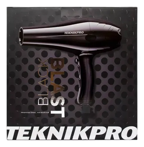 Secador De Pelo Profesional Black Blast Teknikpro