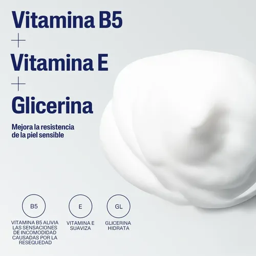 Cetaphil Espuma de Limpieza Facial Suave Glicerina Piel Sensible 236 ml | Autoespumante que elimina suciedad, grasa y maquillaje sin resecar, con glicerina, vitamina B5 y E para calmar piel sensible.