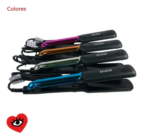 Plancha Para Pelo Profesional Placas Turmalina Color Rosa Veoquiero
