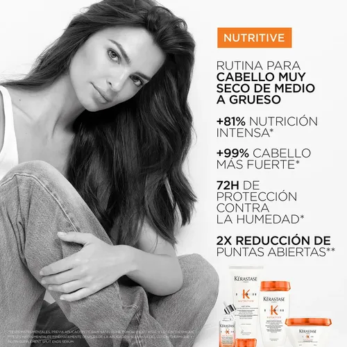 Kérastase Nutritive Bain Riche Shampoo Nutrición Pelo Seco Grueso | 500ml |