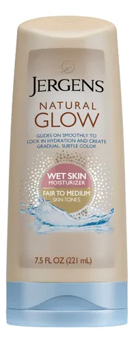 Loción De Ducha Jergens Natural Glow Para Piel Clara A Media