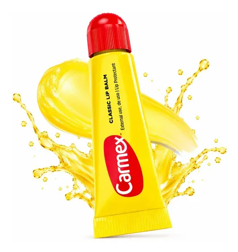 3 Carmex Bálsamo Labial Classic Hidratante Y Protector Labio