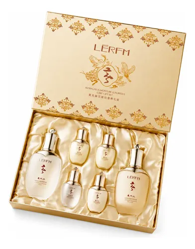 Set Facial Astrágalo 6 Pzs Con Niacinamida Y Hialurónico