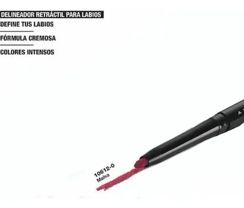 Lapiz Delineador Retractil Labios Avon Glimmerstick Malva
