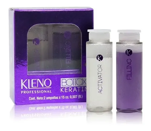 Ampollas Bottox Keratin Kleno Post Alisado Lifting
