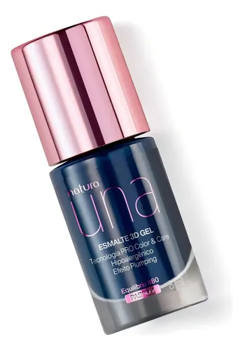 Esmalte 3d Gel Natura Una 10 Free Vegano Sin Luz Uv 8ml Color Equilibrio 480