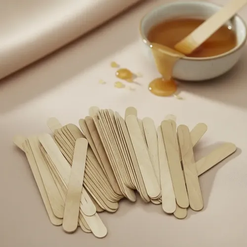 100 Palitos De Madera Para Depilación, Espátulas Y Abateleng