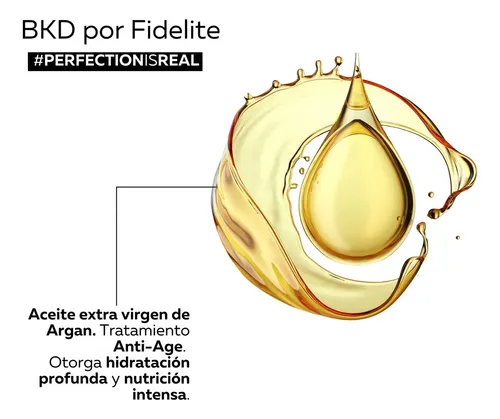 Shampoo Caviar & Argan Fidelite By Bkd Hidratacion Y Brillo Intenso Anti Frizz Linea Premium Cabellos Secos Y Dañados