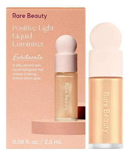 Mini Positive Light Liquid Luminizer Rare Beauty Tono Del Maquillaje Exhilarate