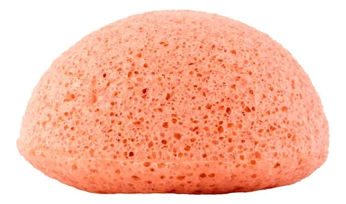 Konjac Esponja Facial Con Fina Arcilla Rosa Francesa Natural