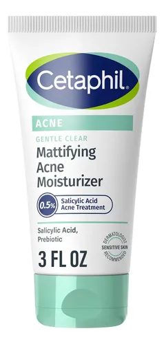 Cetaphil Gentle Clear Y Matificante Facial Para Acné, Ácido  Acneica Día/noche
