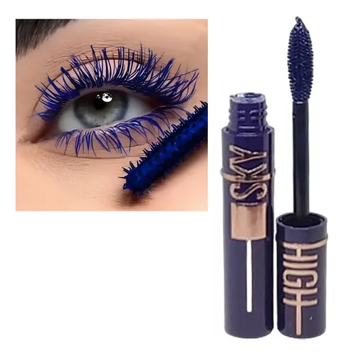 Mascara De Pestañas Color Azul Volumen Y Largo By Mini Tango