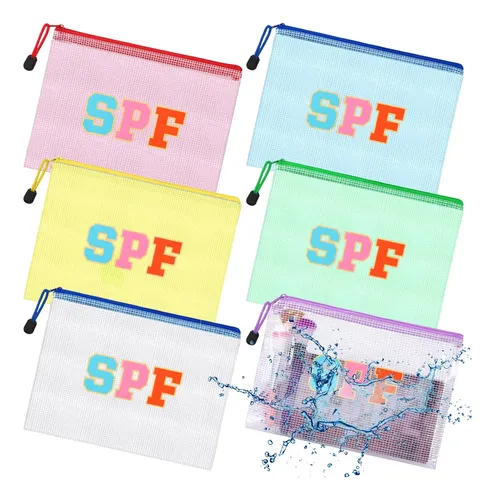 Bolsa De Maquillaje Kacctyen Transparente Para Sol, Playa, P