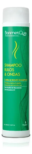 Kit Rulos Ondas Shampoo Acondicionador Activador Bonmetique