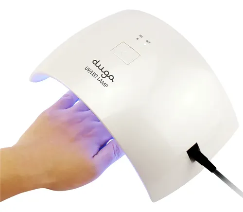 Duga Cabina Para Uñas Manicuria Led Uv U3001 Blanco 3c