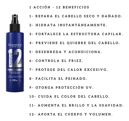 Tratamiento Capilar Sin Enjuague X 210ml