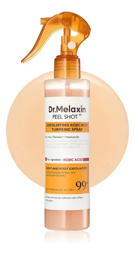222 ‘]zy Xf K “dr. Melaxin Spray Exfoliante Corporal 222