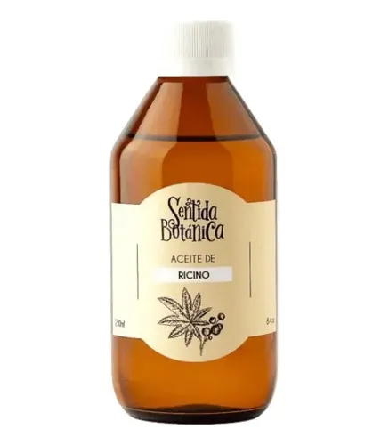 Aceite De Ricino Puro Pelo Pestañacejas Sentidabotanica 250c