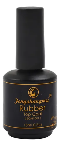 Esmalte Semipermanente Rubber Top Coat 15ml