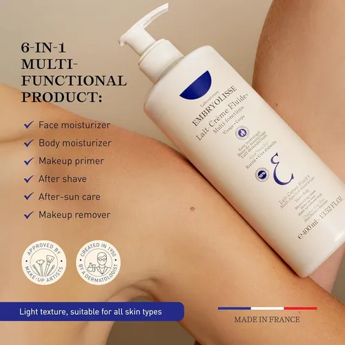 Crema Facial Y Corporal Embryolisse Fluid+ 75 Ml Hidratante
