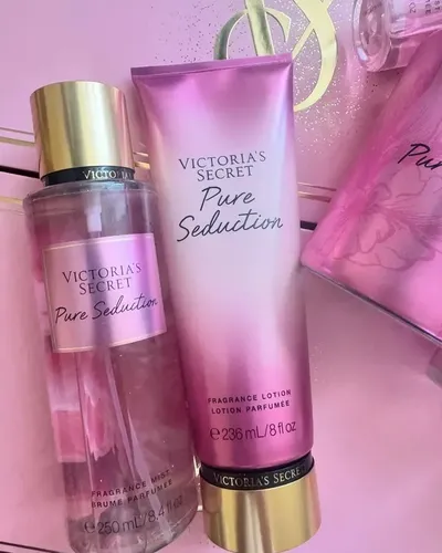 Kit Pure Seduction Body Splash + Crema Victoria’s Secret
