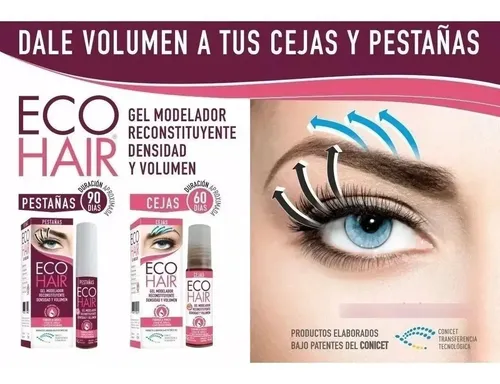 Eco Hair Gel Modelador Reconstituyente De Cejas 5ml