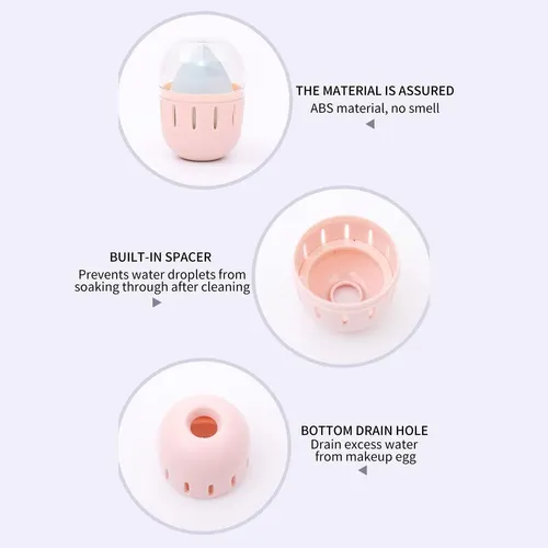 Soporte For Esponja De Maquillaje | Caja Portátil