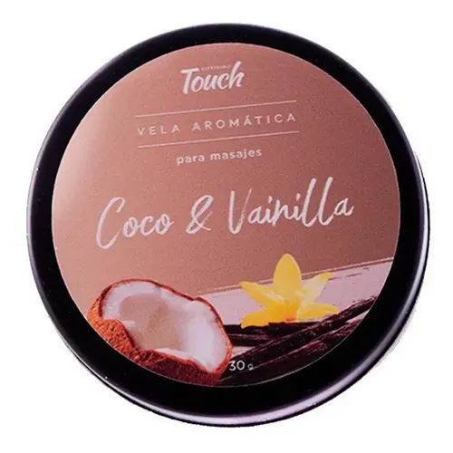 Velas Para Masajes Aromaticos Different Touch 30g Fragancia Coco Vainilla Tipo De Envase Lata