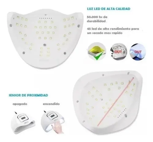 Cabina Uñas Sun X5 Max Uv/led 120w