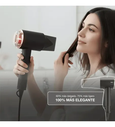 Secador Pelo Difusor Peabody PE-SPDC03N Frío Calor Con Soporte
